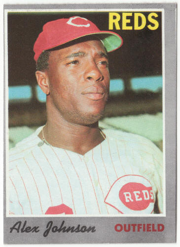 1970 Topps Baseball #115 Alex Johnson