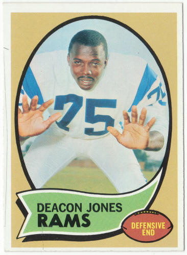 1970 Topps Football #125 Dave Deacon Jones front
