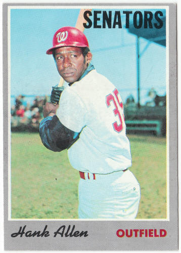 1970 Topps Baseball #14 Hank Allen
