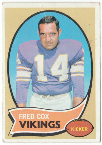 1970 Topps Football #238 Fred Cox