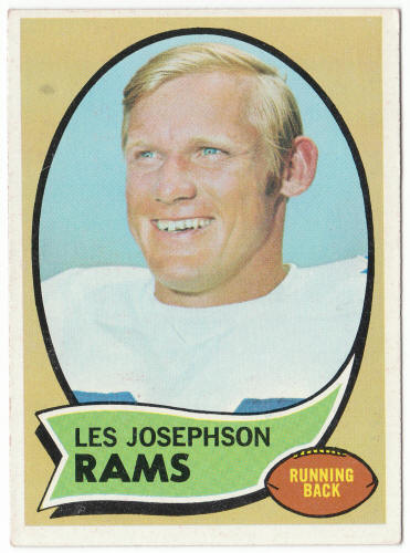 1970 Topps Football #253 Les Josephson