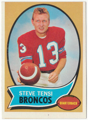 1970 Topps Football #39 Steve Tensi