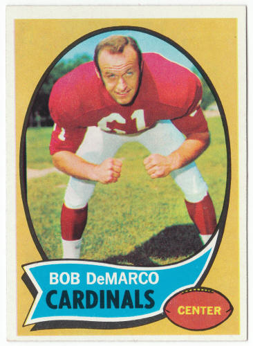 1970 Topps Football #48 Bob DeMarco