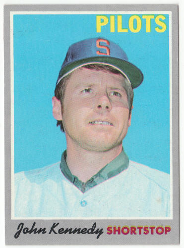 1970 Topps Baseball #53 John Kennedy