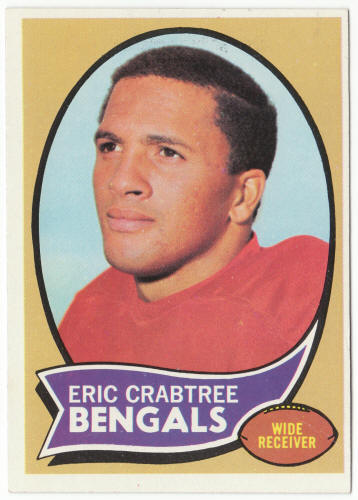 1970 Topps Football #58 Eric Crabtree