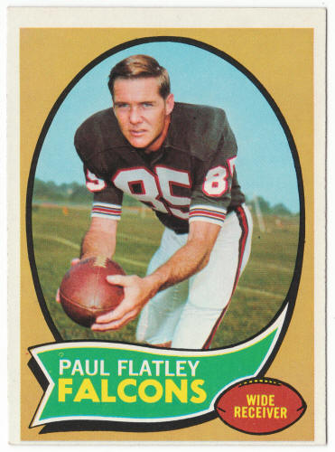 1970 Topps Football #66 Paul Flatley