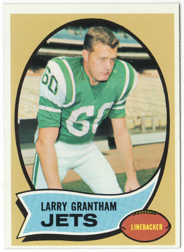 1970 Topps Football #82 Larry Grantham