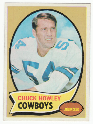 1970 Topps Football Chuck Howley #228