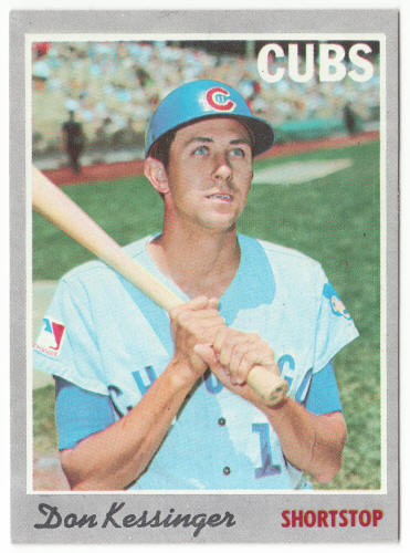1970 Topps Baseball #80 Don Kessinger