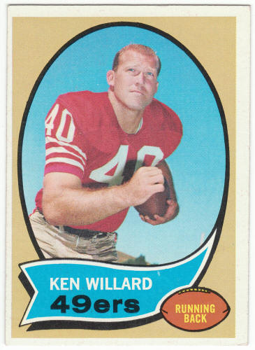 1970 Topps Football #217 Ken Willard front