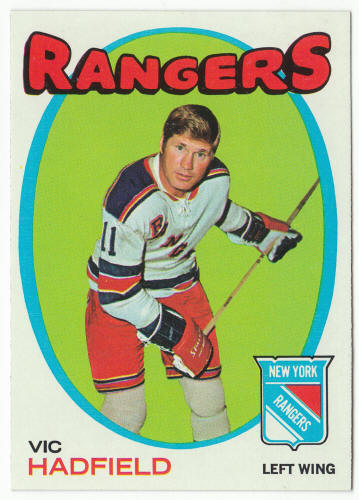 1971-72 Topps Hockey #9 Vic Hadfield