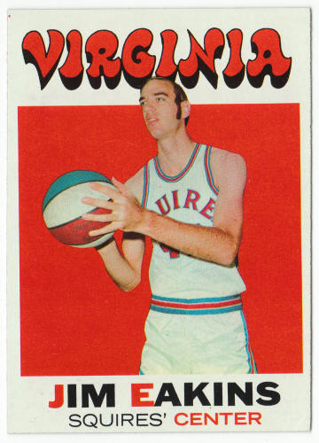 1971-72 Topps Basketball #197 Jim Eakins