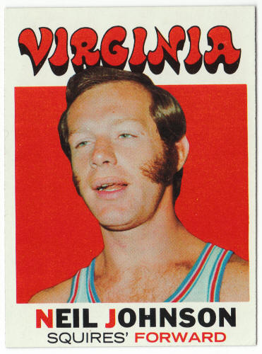 1971-72 Topps Basketball #216 Neil Johnson front