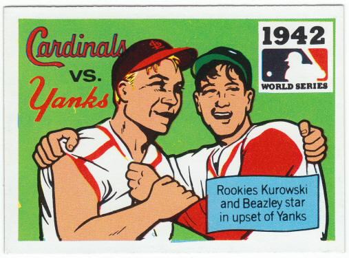 1971 Fleer 1942 World Series Card #40
