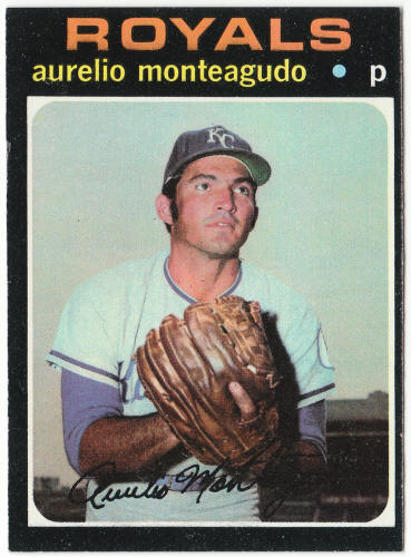 1971 Topps Baseball #129 Aurelio Monteagudo