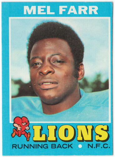 1971 Topps Football #236 Mel Farr