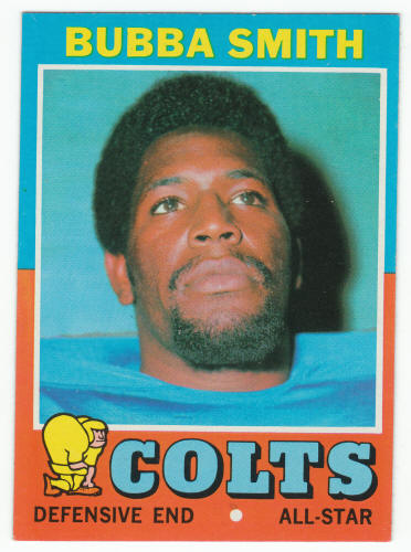 1971 Topps Football #53 Bubba Smith front