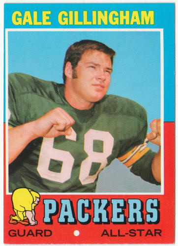1971 Topps Football #83 Gale Gillingham