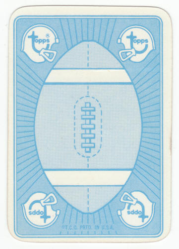 1971 Topps Insert 1 Dick Butkus back
