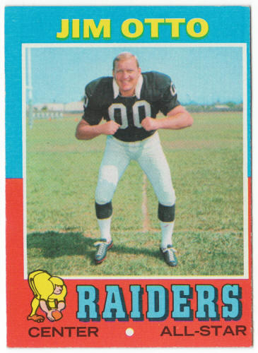 1971 Topps Football #151 Jim Otto