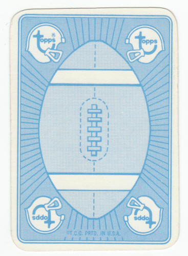 1971 Topps Insert 3 Joe Namath