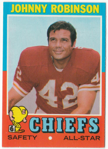 1971 Topps Football #88 Johnny Robinson