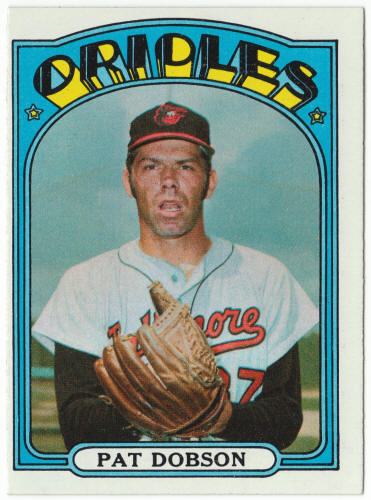 1972 Topps Baseball #140 Pat Dobson