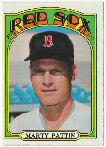 1972 Topps Baseball #144 Marty Pattin