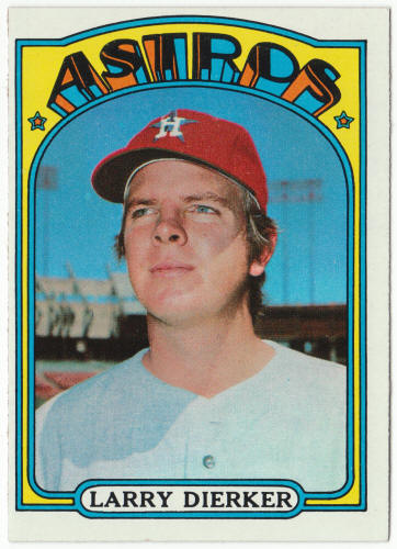 1972 Topps Baseball #155 Larry Dierker