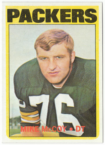 1972 Topps Football #172 Mike McCoy
