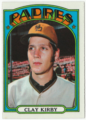 1972 Topps Baseball #173 Clay Kirby