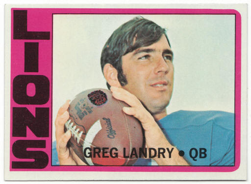 1972 Topps Football #174 Greg Landry