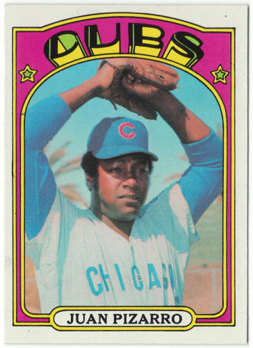 1972 Topps Baseball #18-A Juan Pizarro