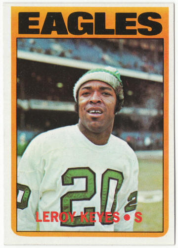 1972 Topps Football #201 Leroy Keyes Rookie Card