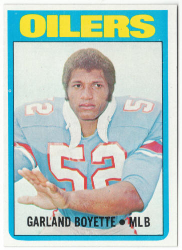 1972 Topps Football #202 Garland Boyette