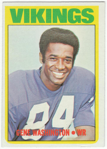 1972 Topps Football #218 Gene Washington