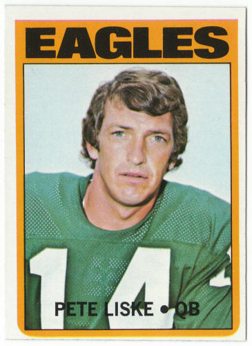 1972 Topps Football #228 Pete Liske