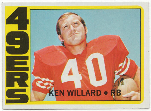 1972 Topps Football #234 Ken Willard