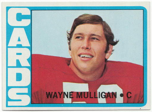 1972 Topps Football #236 Wayne Mulligan Rookie Card