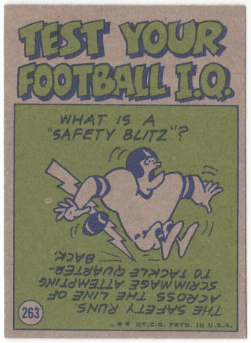 1972 Topps Football #263 Bobby Douglass Pro Action