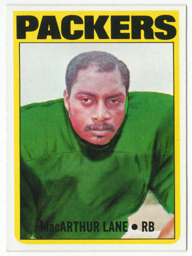 1972 Topps #151 MacArthur Lane card front