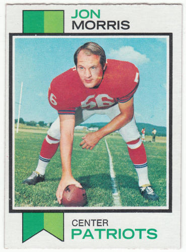 1973 Topps Football #108 Jon Morris