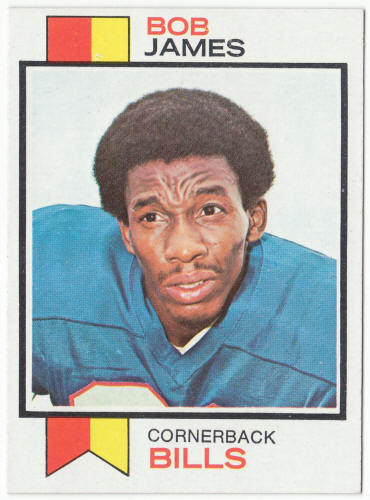 1973 Topps Football #120 Bob James