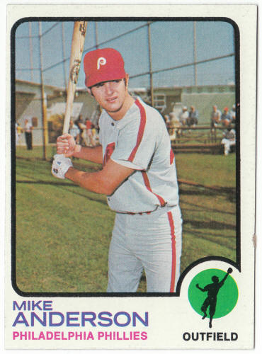 1973 Topps Baseball #147 Mike Anderson