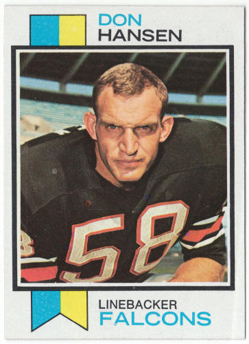 1973 Topps #173 Don Hansen Rookie Card