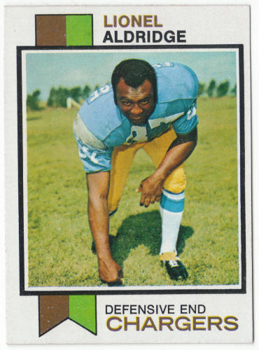 1973 Topps #174 Lionel Aldridge