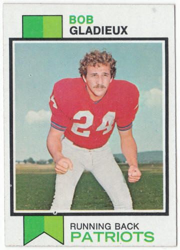 1973 Topps #193 Bob Gladieux Rookie Card