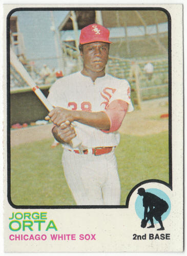 1973 Topps Baseball #194 Jorge Orta Rookie Card