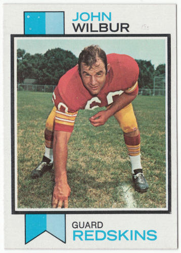 1973 Topps #196 John Wilbur Rookie Card