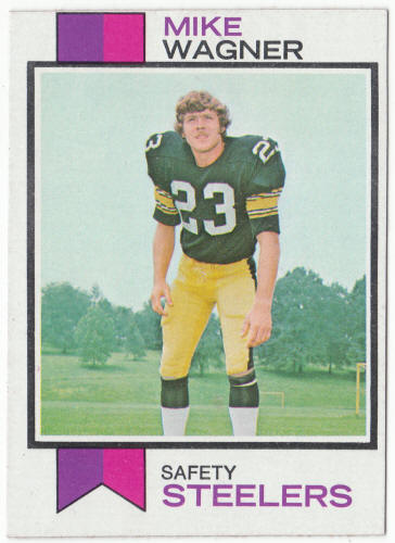 1973 Topps Football #246 Mike Wagner Rookie Card